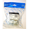 Компьютерная розетка на 2 порта RJ45 cat.5e, неэкран., скрытой установки, IP20, белая, Technolink