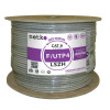 Кабель FTP 4 cat.6, нг(А)-HF LSZH, фиолетовый, бухта 305м "Netko"