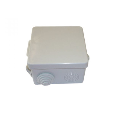 Коробка распаячная 80х80х50мм, 7 входов, IP54  