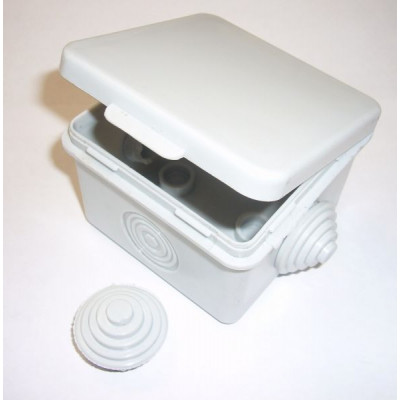 Коробка распаячная 65х65х50мм, 4 входа, IP54 