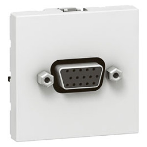 LEGRAND 078765 Модуль розетки SUB D, RS-232, под винт, Mosaic LEGRAND 078765 Модуль розетки SUB D, RS-232, под винт, Mosaic