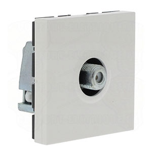 LEGRAND 078780 Модуль розетки TV типа «F», 2М, Mosaic