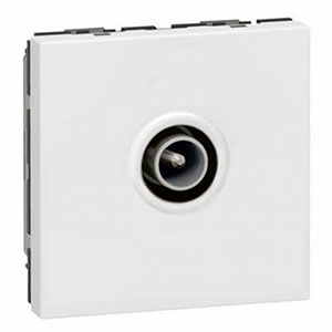 LEGRAND 078782 Модуль розетки TV, 2М, белый, Mosaic