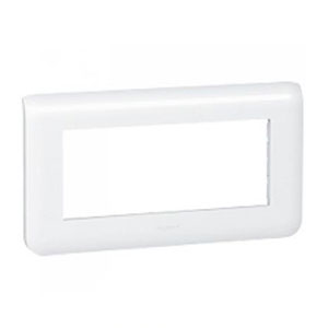 LEGRAND 078815 Декоративная рамка M45, 5М, горизонтальная установка, белая, Mosaic