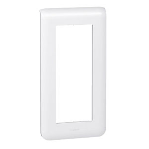 LEGRAND 078825 Декоративная рамка M45, 5М, вертикальная установка, белая, Mosaic