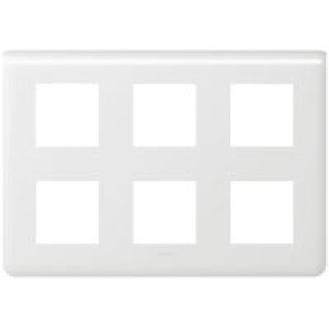 LEGRAND 078832 Декоративная рамка M45, 2Х3Х2М, белая, Mosaic
