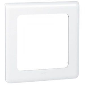 LEGRAND 078839 Рамка Mosaic для механизмов с большой лицевой панелью, белая