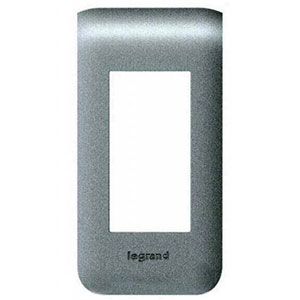 LEGRAND 079001 Декоративная рамка M45, 1М, алюминиевая, Mosaic