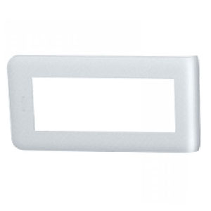 LEGRAND 079015 Декоративная рамка M45, 5М, горизонтальная установка, алюминиевая, Mosaic