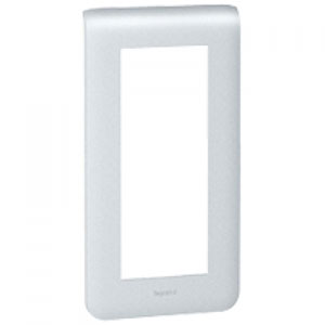 LEGRAND 079025 Декоративная рамка M45, 5М, вертикальная установка, алюминиевая, Mosaic