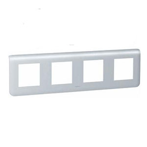 LEGRAND 079036 Декоративная рамка M45, 2Х6М, алюминиевая, Mosaic