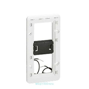 LEGRAND 080257 Суппорт для механизмов с подсветкой , вертикальный, 4М, Mosaic