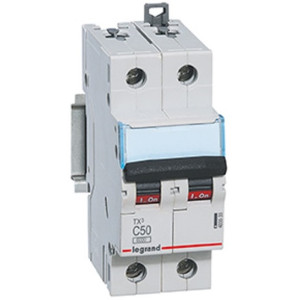 LEGRAND 404047 (604825) Автоматический выключатель, серия TX3, С50A, 2-полюсный