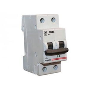 LEGRAND 407806 Автоматический выключатель, серия DX3, С63A, 10kA, 2-полюсный LEGRAND 407806 Автоматический выключатель, серия DX3, С63A, 10kA, 2-полюсный