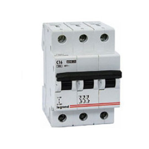LEGRAND 409254 Автоматический выключатель, серия DX3, С16A, 25кА, 3-полюсный LEGRAND 409254 Автоматический выключатель, серия DX3, С16A, 25кА, 3-полюсный