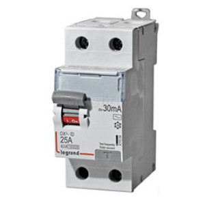 LEGRAND 411504 Дифференциальный выключатель, серия DX3, 25A, 30mA, 2-полюсный, тип АС LEGRAND 411504 Дифференциальный выключатель, серия DX3, 25A, 30mA, 2-полюсный, тип АС