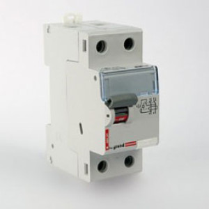 LEGRAND 411516 Дифференциальный выключатель, серия DX3, 63A, 100mA, 2-полюсный, тип АС