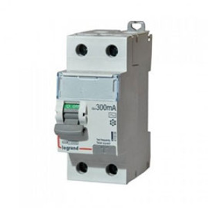 LEGRAND 411526 Дифференциальный выключатель, серия DX3, 63A, 300mA, 2-полюсный, тип АС