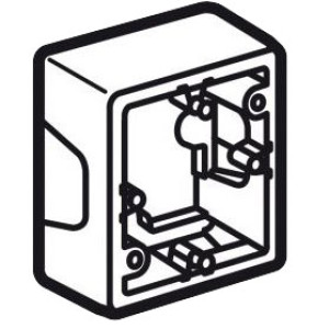 LEGRAND 776131 Коробка накладная 1 пост, слоновая кость, Valena LEGRAND 776131 Коробка накладная 1 пост, слоновая кость, Valena