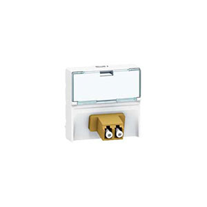 LEGRAND 078618 Модуль розетки волоконно-оптической 2хLC, с линейным подключением, Mosaic LEGRAND 078618 Модуль розетки волоконно-оптической 2хLC, с линейным подключением, Mosaic
