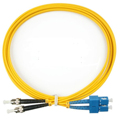 Шнур оптический Duplex, одномод (2м) SC-ST/UPC-DX-SM-2.0